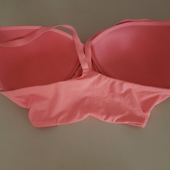 Pink Lightly Lined Plunge Bra [Victoria’s Secret] [34DD] - Picture 7 of 8
